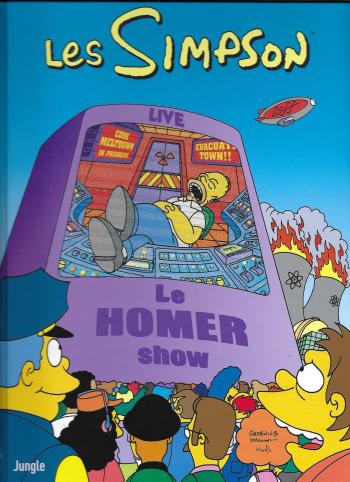 Couverture de l'album Les Simpson (Jungle) - 38. Le Homer show