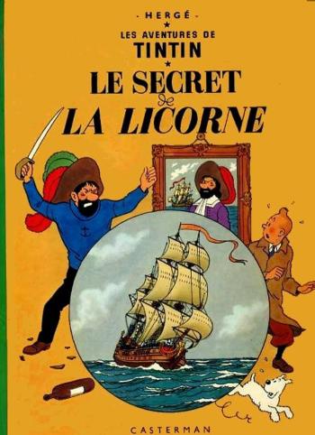 Couverture de l'album Les Aventures de Tintin - 11. Le secret de la Licorne