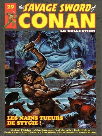 Couverture de l'album The savage sword of Conan - La collection - 29. Les nains tueurs de Stygie
