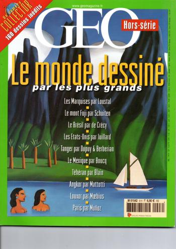 Couverture de l'album Le Monde Dessiné (One-shot)