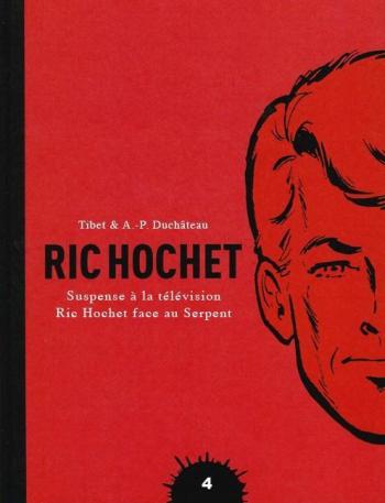 Couverture de l'album Ric Hochet (SudPresse) - 4. Suspense à la télévision - Ric Hochet face au Serpent