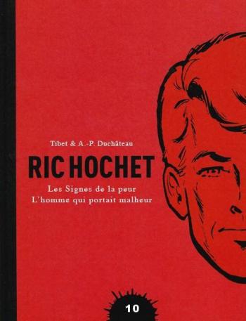 Couverture de l'album Ric Hochet (SudPresse) - 10. Les Signes de la peur - L'homme qui portait malheur