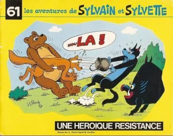 Couverture de l'album Sylvain et Sylvette (Albums Fleurette - Nouvelle série) - 61. Une héroïque résistance