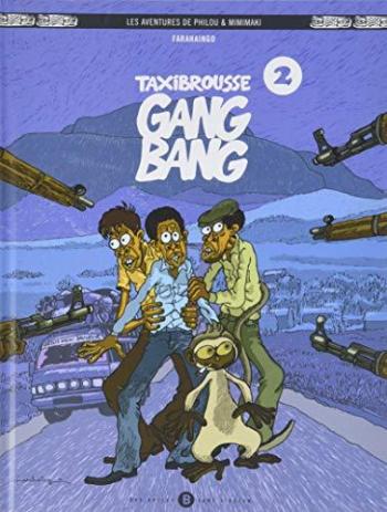 Couverture de l'album Les aventures de Philou & Mimimaki - 2. Taxibrousse gang bang