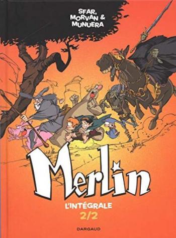 Couverture de l'album Merlin (Joann Sfar) - INT. L'Intégrale 2/2