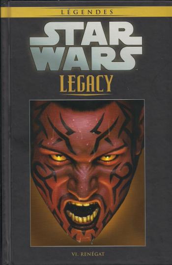 Couverture de l'album Star Wars (Collection Hachette) - 90. Legacy - VI Renégat