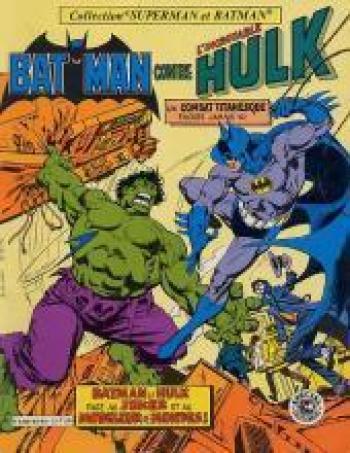 Couverture de l'album Superman et Batman (Collection) - 5. Batman Contre L'Incroyable Hulk
