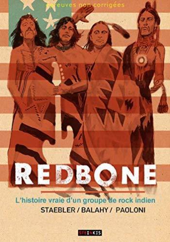 Couverture de l'album Redbone : Une histoire de rock et de résistance (One-shot)
