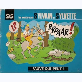 Couverture de l'album Sylvain et Sylvette (Albums Fleurette - Nouvelle série) - 95. fauve qui peut