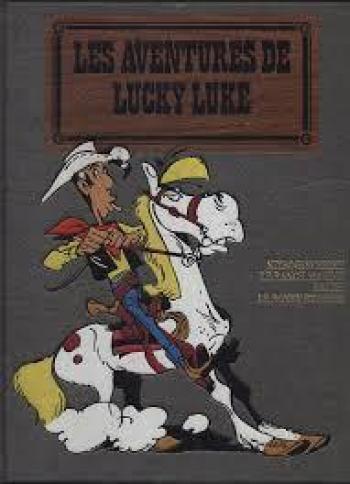 Couverture de l'album Lucky Luke (Intégrales Rombaldi/Dargaud) - 12. Les aventures de Lucky Luke