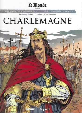 Couverture de l'album Les Grands Personnages de l'Histoire en BD - 3. Charlemagne