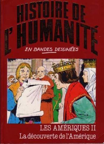 Couverture de l'album Histoire de l'humanité en bandes dessinées - 34. Les Amériques II : La découverte de l'Amérique