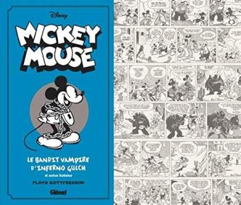 Couverture de l'album Mickey Mouse par Floyd Gottfredson - 3. 1934/1935 - Le bandit vampire d'Inferno Gulch et autres histoires
