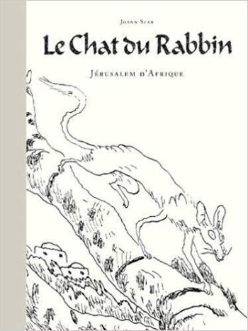 Couverture de l'album Le Chat du Rabbin - 5. Le Chat du Rabbin - tome 5 - Jérusalem d'Afrique (Tirage Spécial au trait + storyboards et croquis)