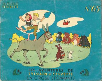 Couverture de l'album Sylvain et Sylvette (Albums Fleurette) - 65. Un cirque étonnant