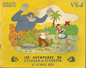 Couverture de l'album Sylvain et Sylvette (Albums Fleurette) - 64. le gorille bleu