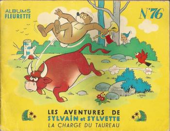 Couverture de l'album Sylvain et Sylvette (Albums Fleurette) - 76. La charge du taureau