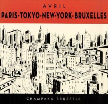 Couverture de l'album Paris, Tokyo, New-York, Bruxelles (One-shot)