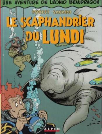 Couverture de l'album Léonid Beaudragon - 3. Le scaphandrier du lundi
