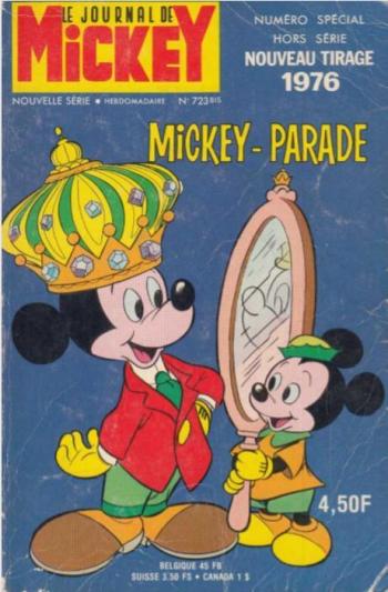 Couverture de l'album Mickey Parade (Supplément du journal de Mickey) - 1. Mickey Parade