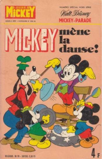 Couverture de l'album Mickey Parade (Supplément du journal de Mickey) - 40. Mickey mène la danse !