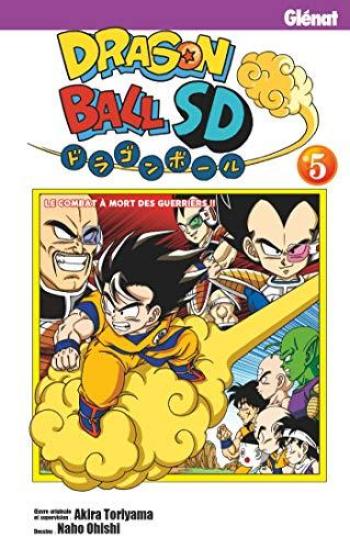 Couverture de l'album Dragon Ball SD - 5. Le combat à mort des guerriers
