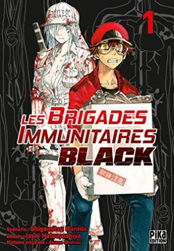 Couverture de l'album Les Brigades Immunitaires Black - 1. Tabagisme, bactéries, le début de la fin