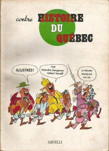 Couverture de l'album Contre histoire du Québec illustrée - INT. Contre histoire du Québec illustrée