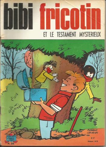 Couverture de l'album Bibi Fricotin - 28. Et le testament mystérieux