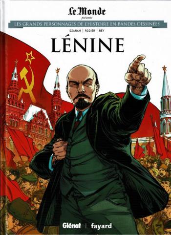 Couverture de l'album Les Grands Personnages de l'Histoire en BD - 7. Lénine