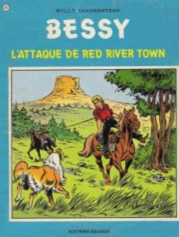 Couverture de l'album Bessy - 147. L'attaque de Red River Town