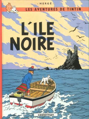 Couverture de l'album Les Aventures de Tintin - 7. l'ile noire