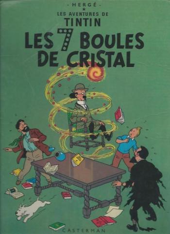Couverture de l'album Les Aventures de Tintin - 13. les 7 boules de cristal