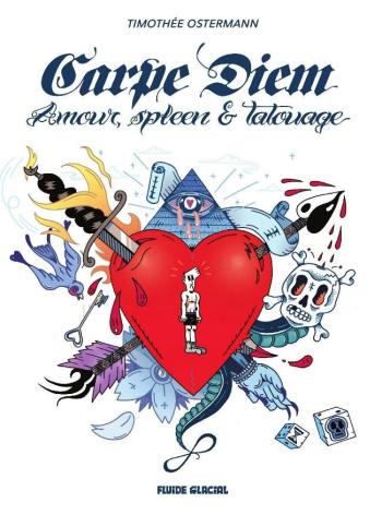 Couverture de l'album Carpe diem - Amour, spleen & tatouage (One-shot)