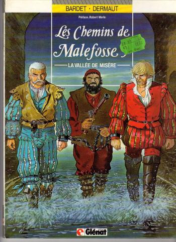 Couverture de l'album Les Chemins de Malefosse - 3. La vallée de misère