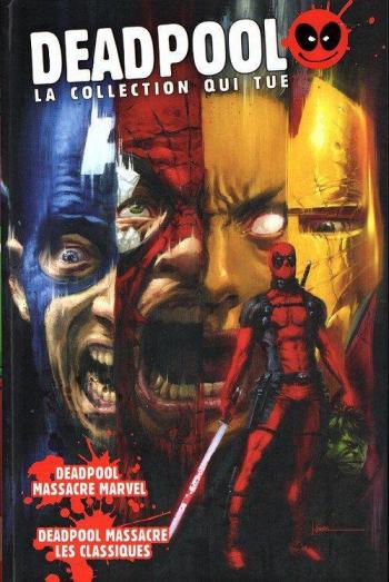 Couverture de l'album Deadpool - La collection qui tue - 64. Deadpool massacre les Marvel + Deadpool massacre les classiques