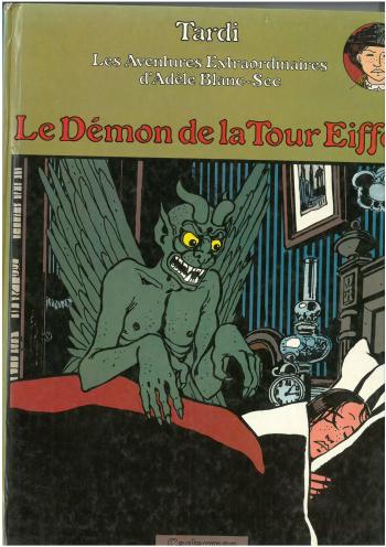 Couverture de l'album Les Aventures extraordinaires d'Adèle Blanc-Sec - 2. le demon de la Tour Eiffel
