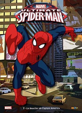 Couverture de l'album Ultimate Spider-Man (Panini kids) - 5. Le bouclier de Captain America