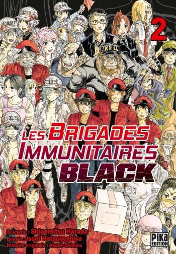 Couverture de l'album Les Brigades Immunitaires Black - 2. Désespoir, goutte, rebellion