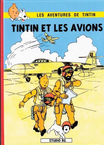 Couverture de l'album Tintin (Divers et HS) - HS. Tintin et les avions