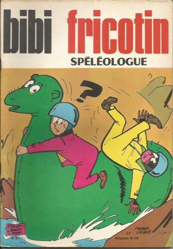 Couverture de l'album Bibi Fricotin - 61. Spéléologue