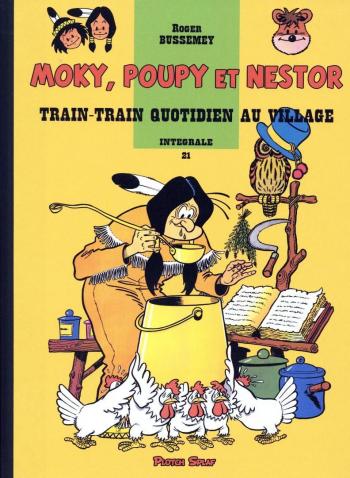 Couverture de l'album Moky, Poupy et Nestor - 21. Train-train quotidien au village