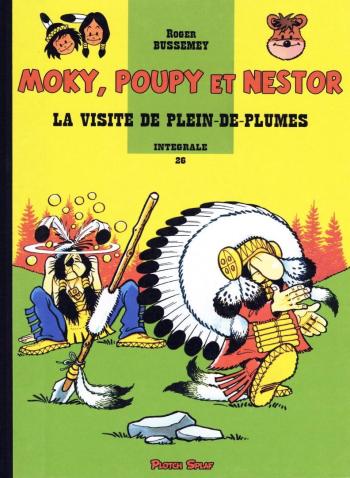 Couverture de l'album Moky, Poupy et Nestor - 26. La visite de plein-de-plumes