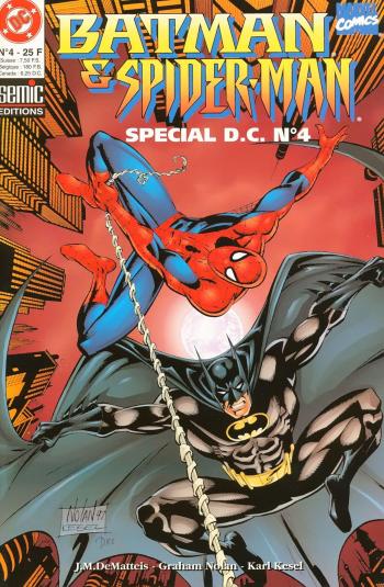 Couverture de l'album Spécial DC - 4. Batman & Spider-man
