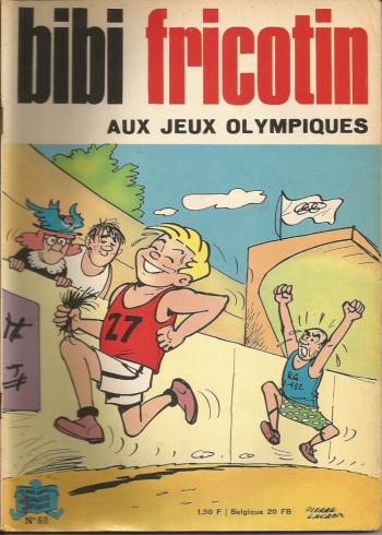 Couverture de l'album Bibi Fricotin - 68. Aux jeux Olympiques