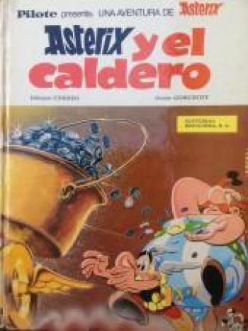 Couverture de l'album Astérix (en espagnol) - 10. Asterix y el caldero