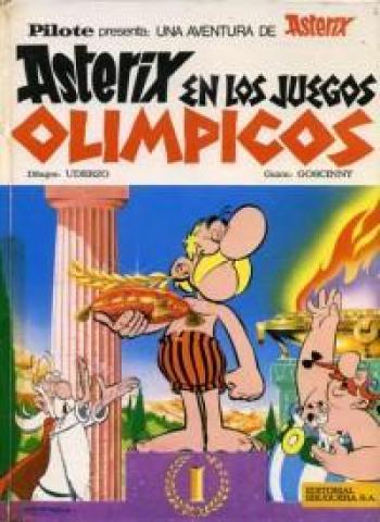 Couverture de l'album Astérix (en espagnol) - 5. Astérix en los juegos olimpicos