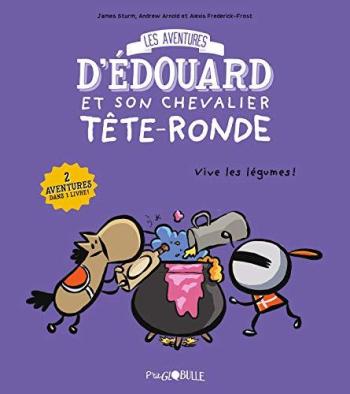 Couverture de l'album Les Aventures d'Édouard et son chevalier Tête-ronde - 2. Tome 2