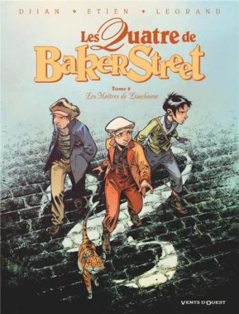 Couverture de l'album Les Quatre de Baker Street - 8. Les Maîtres de Limehouse