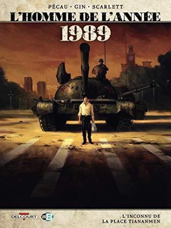 Couverture de l'album L'Homme de l'année - 16. 1989 - L'Inconnu de la place Tiananmen